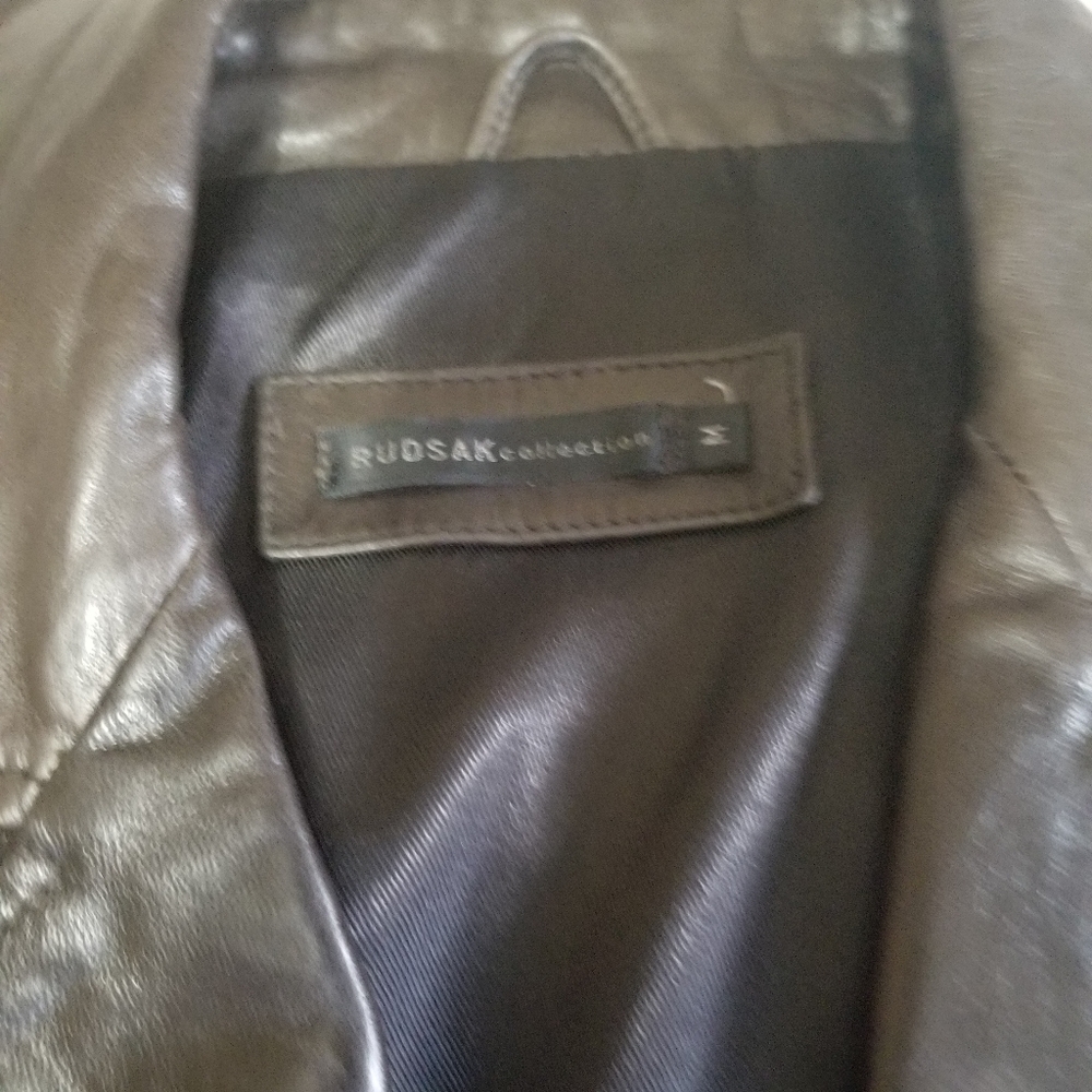 leather jacket - Picture 1 of 2